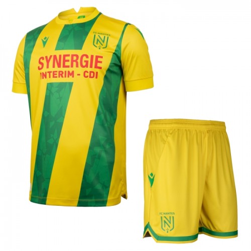 Ensemble Maillot FC Nantes Domicile 2024-25 Enfant Ensemble Maillot FC Nantes Domicile 2024-25 Enfant